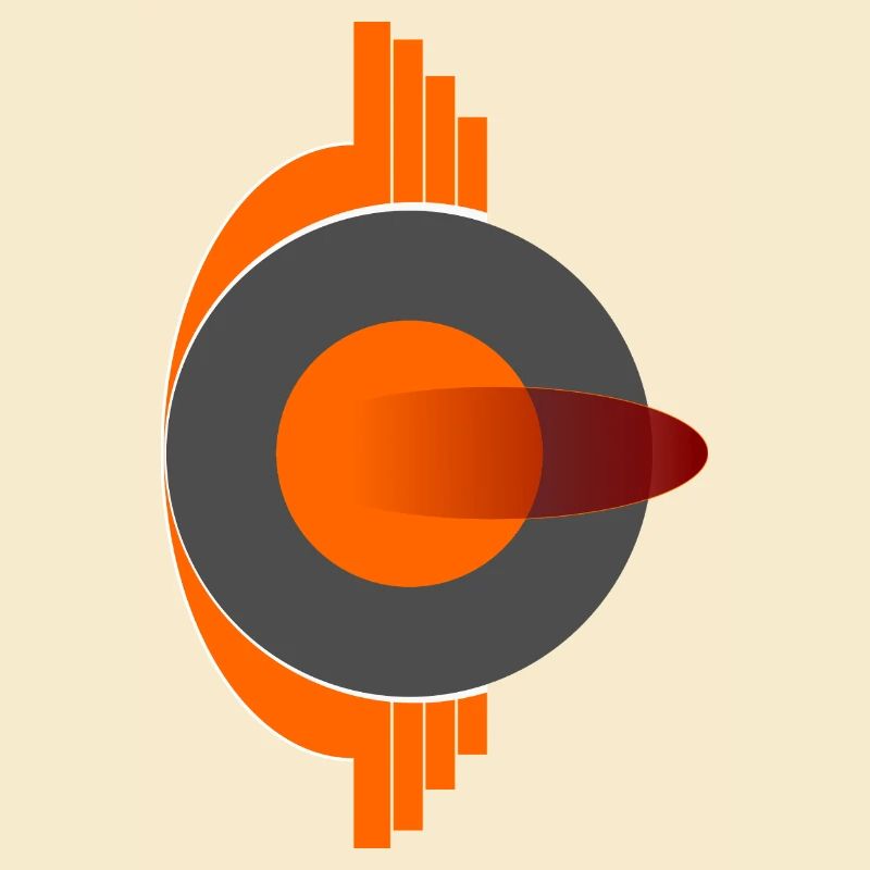 Logo abstrait de l’œil de Phoenix