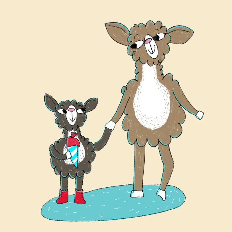 Lama Einschulung