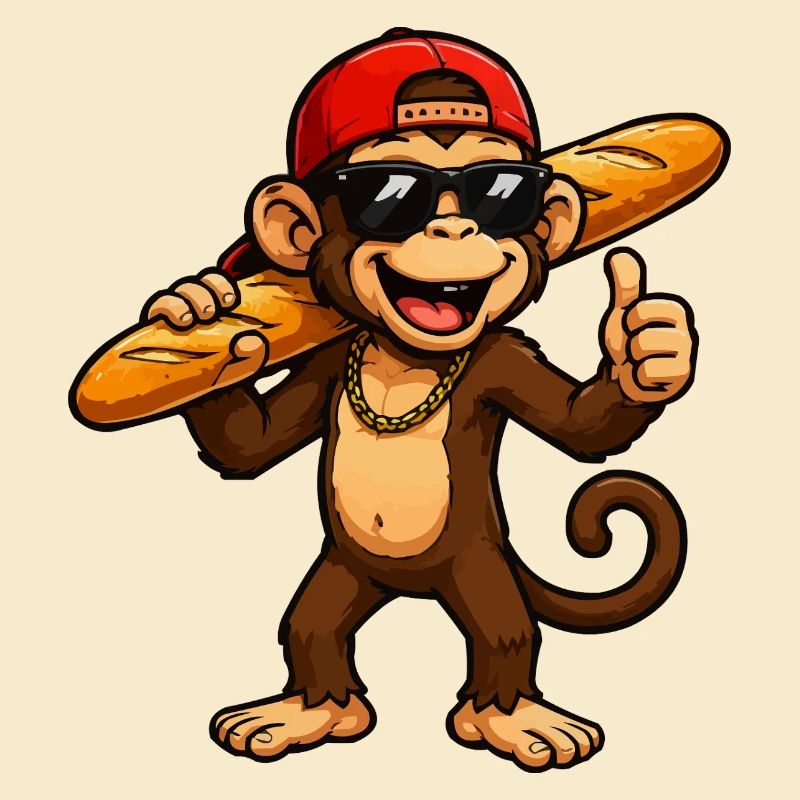 monkey-baguette-cool