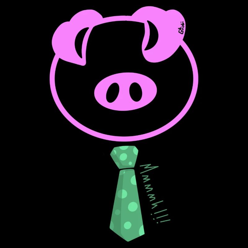 Mmmmhh! Le Cochon Pop à Cravate
