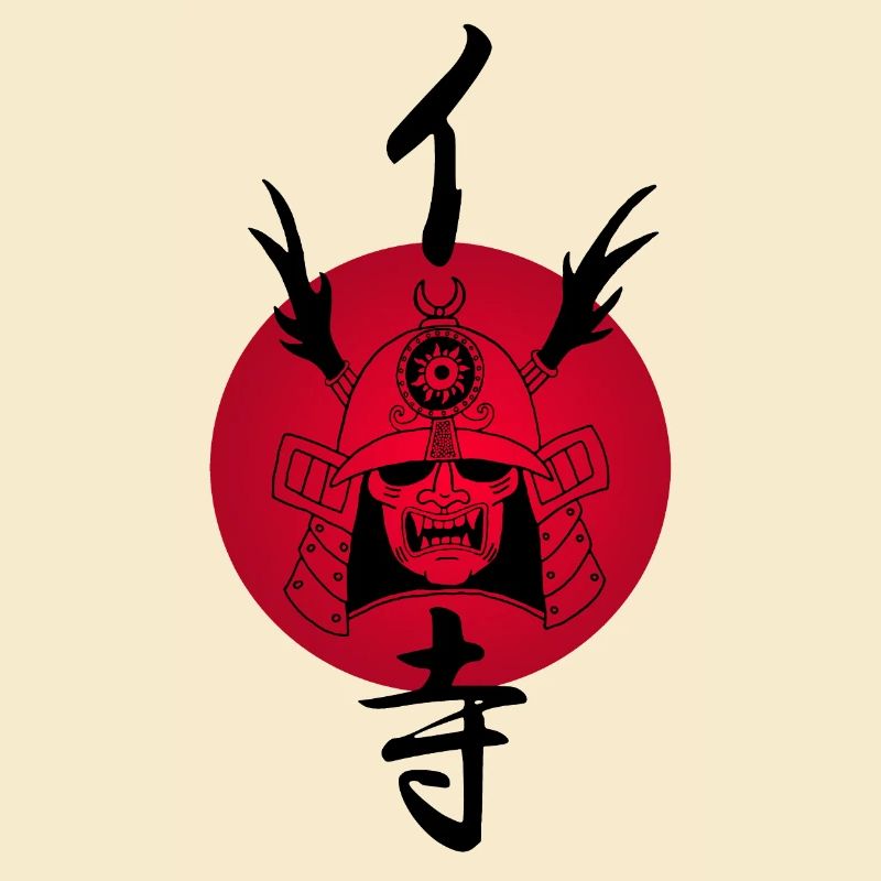 Schwarzer Samurai und Rote Sonne