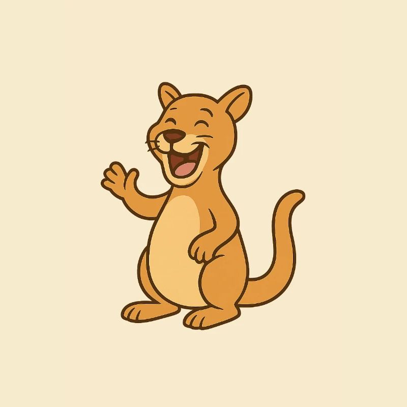 Wildcat that laughs