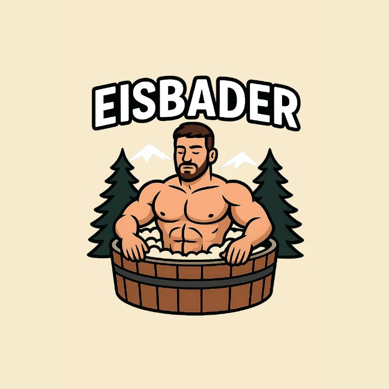 Baignées de glace dans la mare forestière