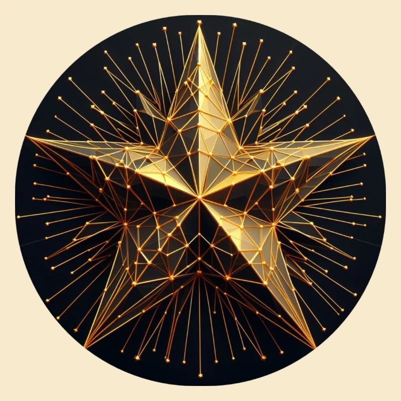 Polygon Stern gold