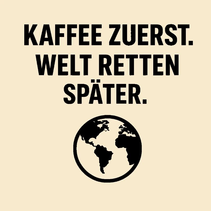 Coffee first
