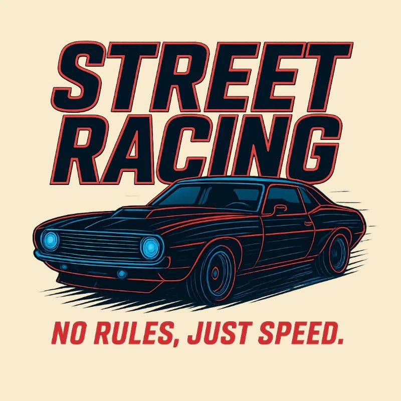 Course de rue – Pas de règles, juste de la vitesse