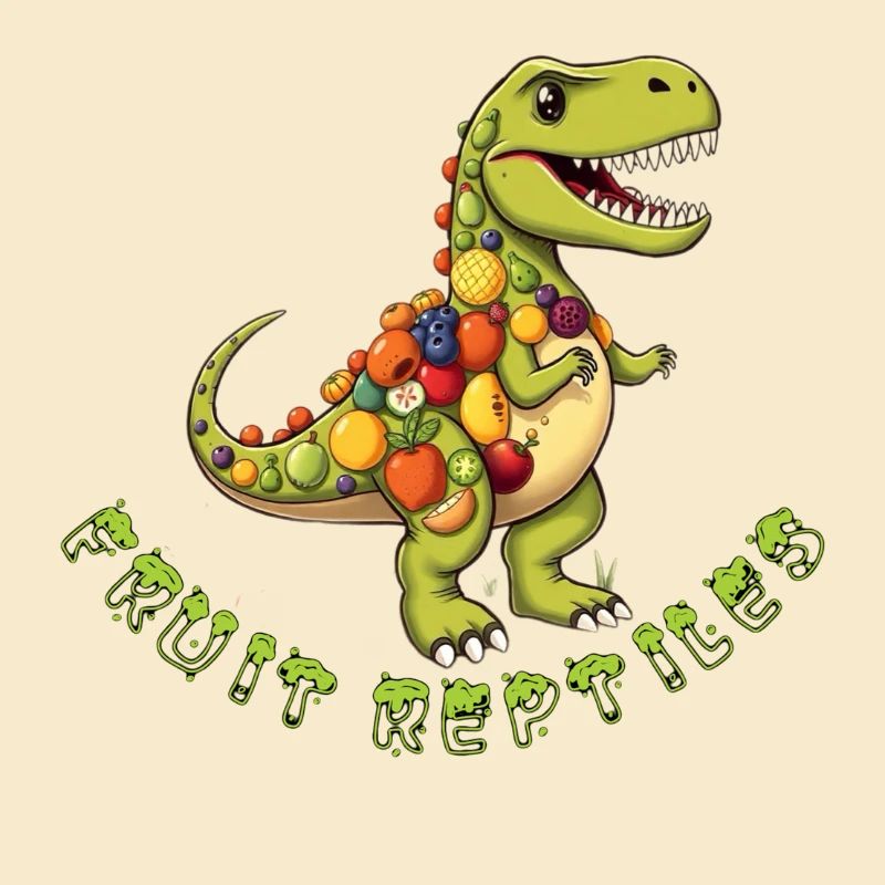Fruit Dino with Fruit Wreath