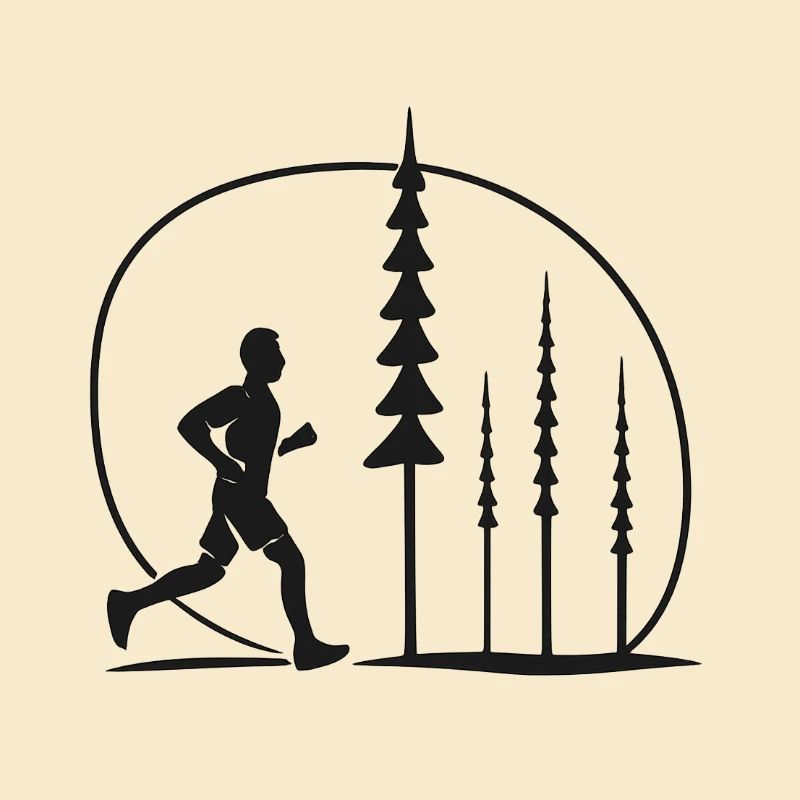 Runner in Waldkreis Switzerland gift idea
