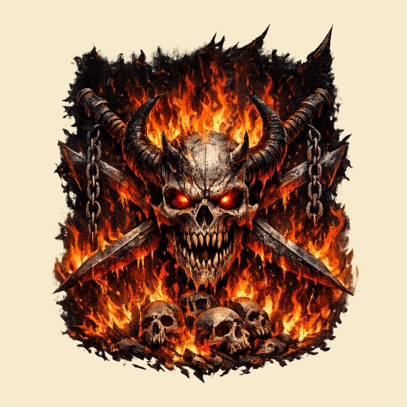 Hellfire Skull Crown