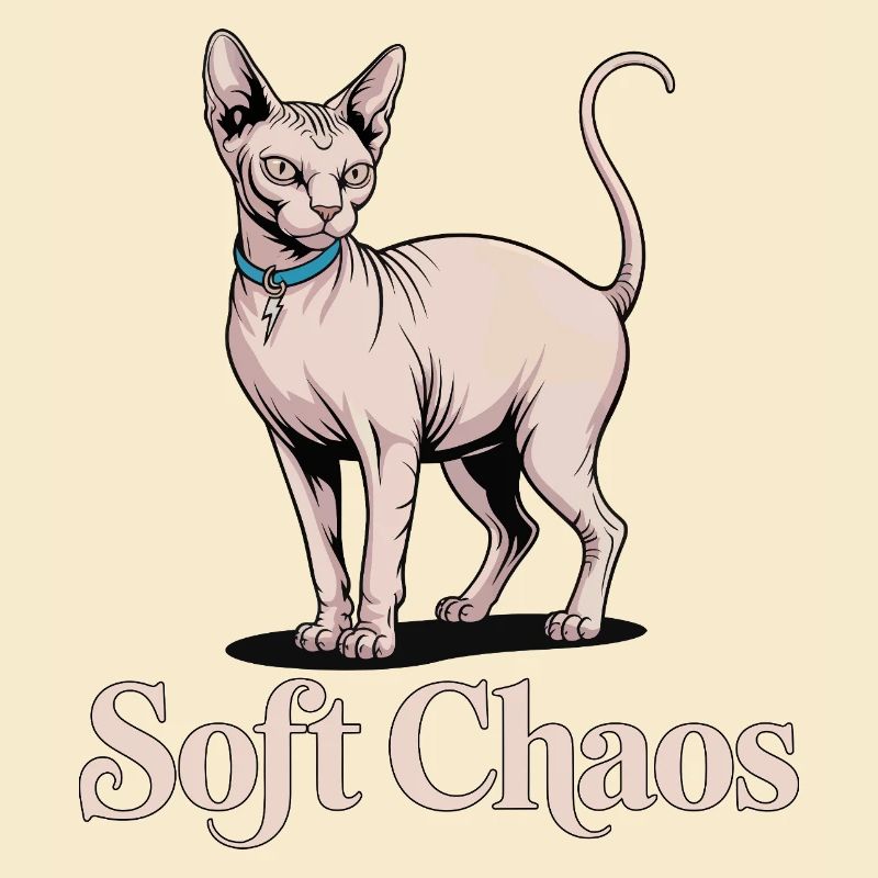 Chat Sphynx Soft Chaos