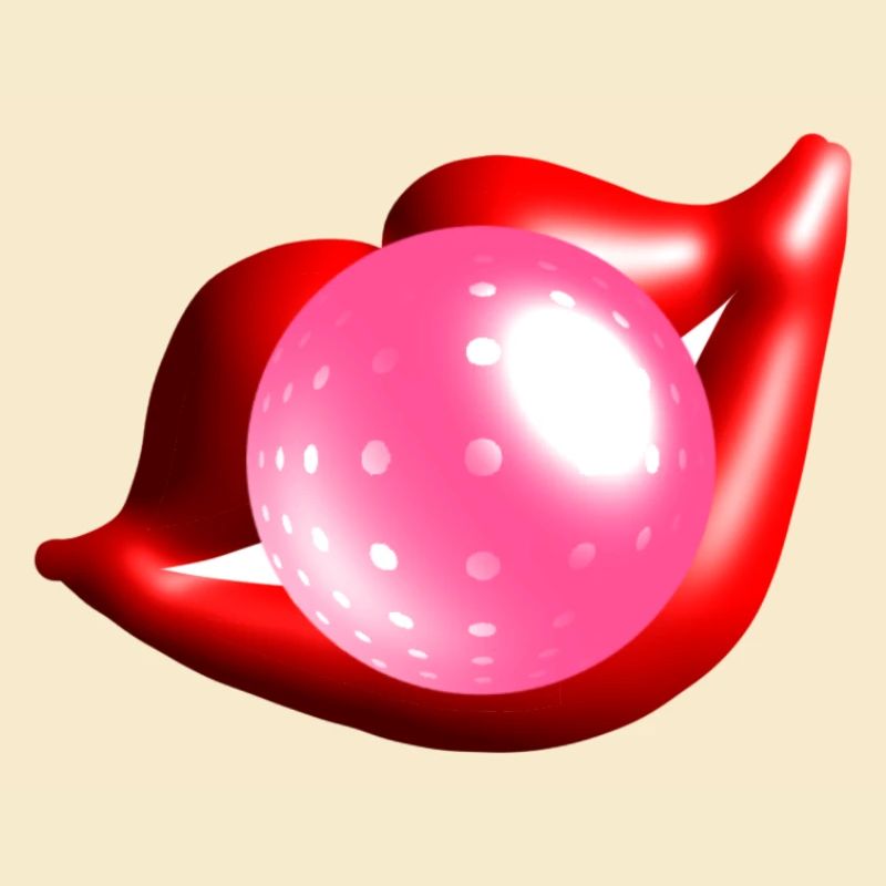 Bubble gum bubble