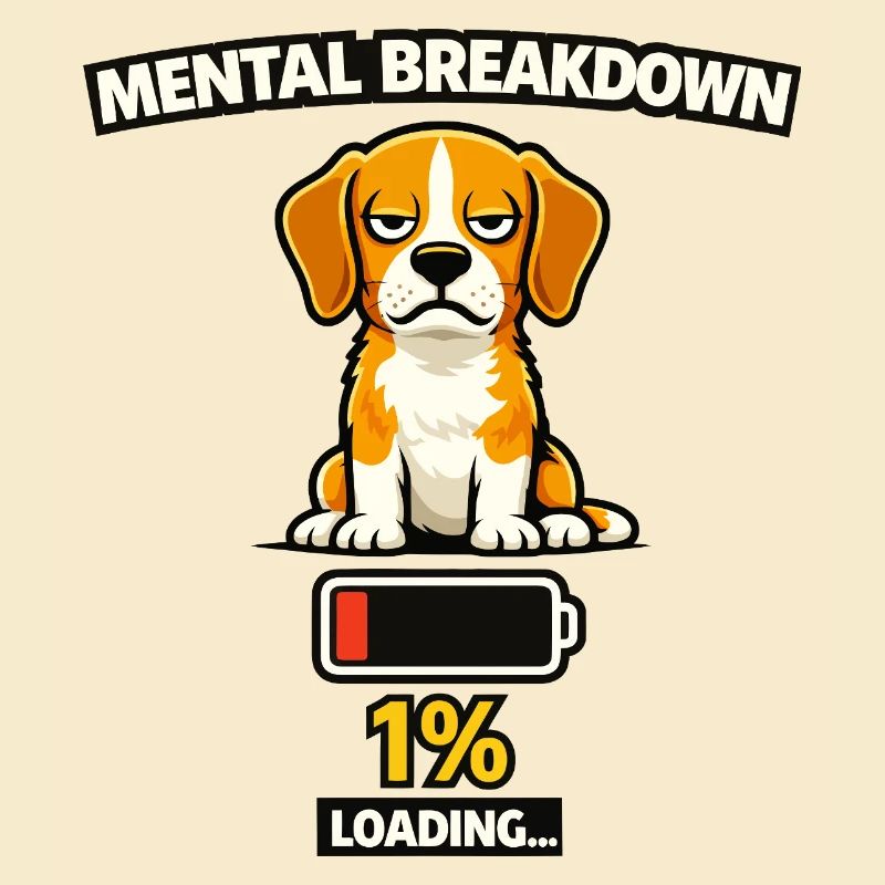 Mental Breakdown Beagle Loading