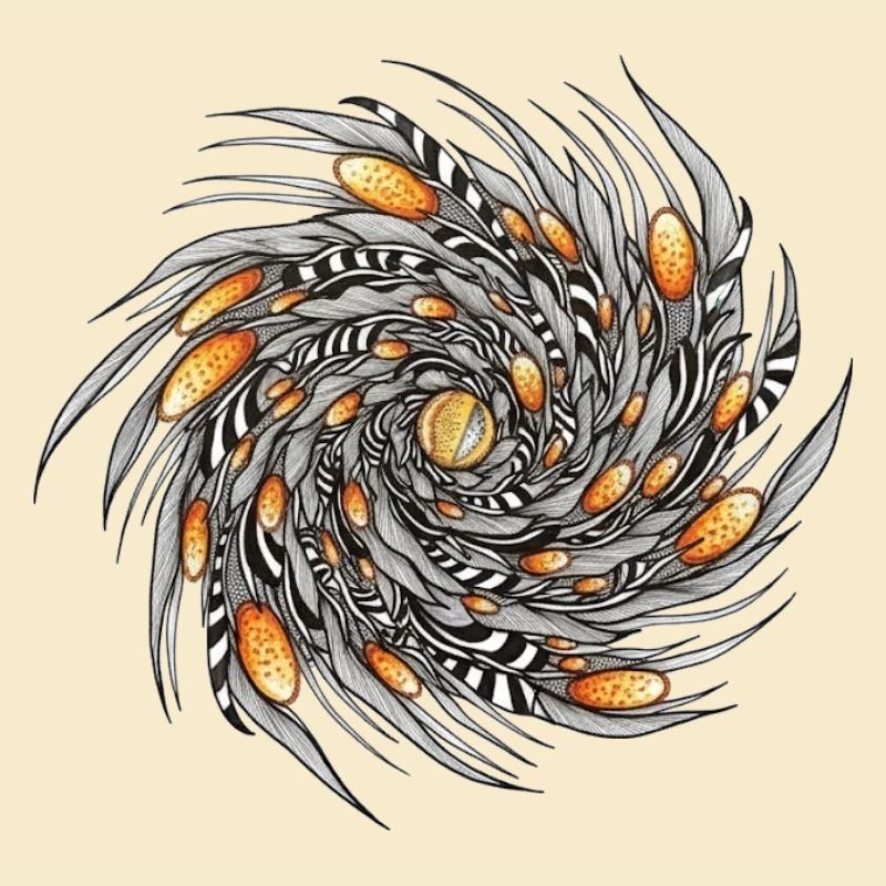 Spiralfeder Muster