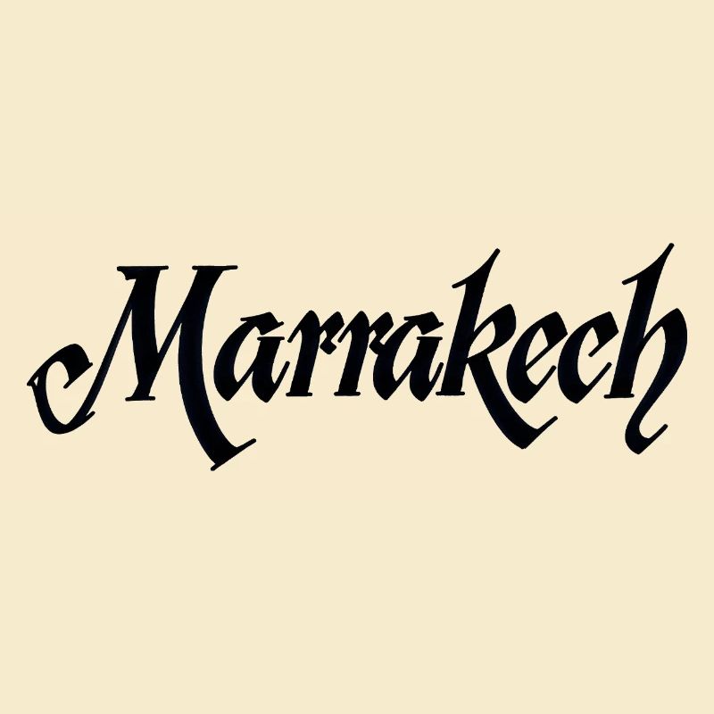 Marrakech Red City Wall Pattern