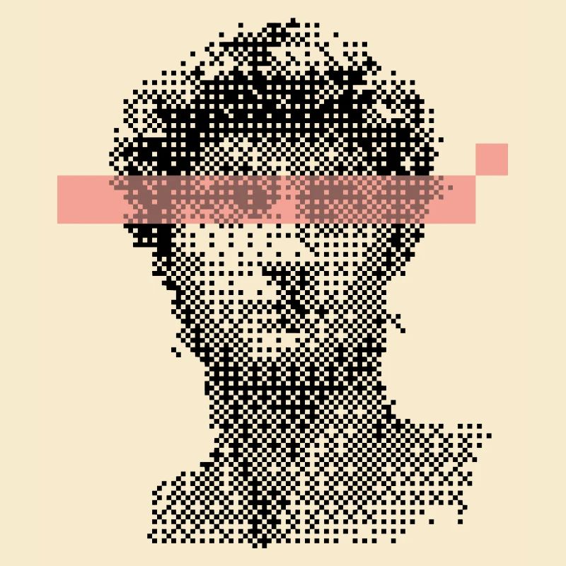 Digital David Michelangelo Pixel-Design
