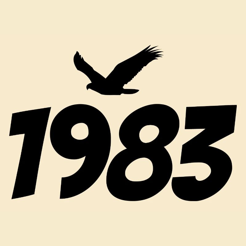 Graphisme Eagle vintage 1983