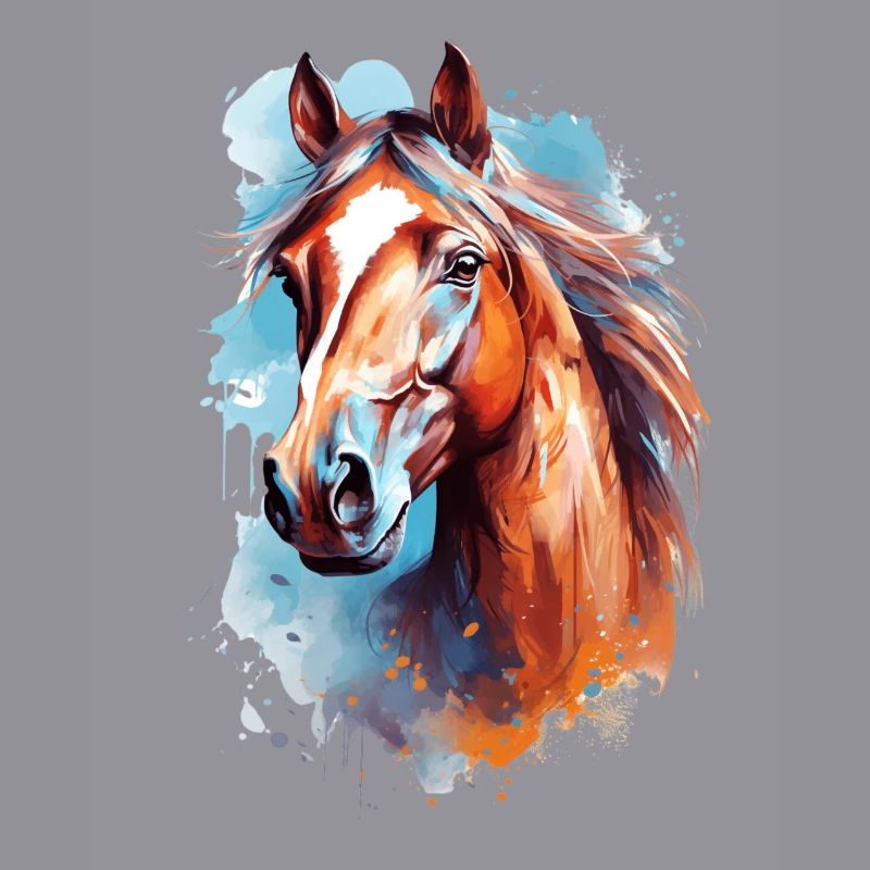Conception du cheval Aqaurell