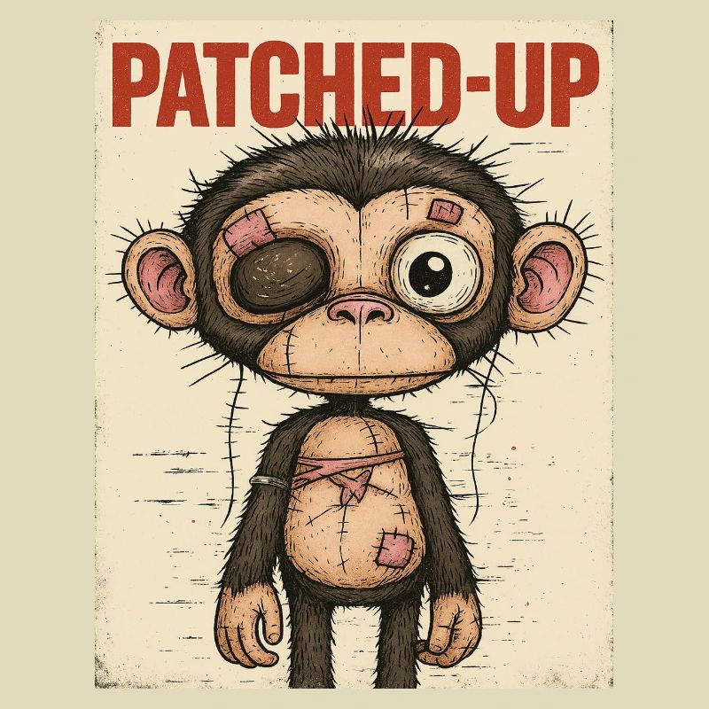 Singe Patchwork : Patched et Courageux