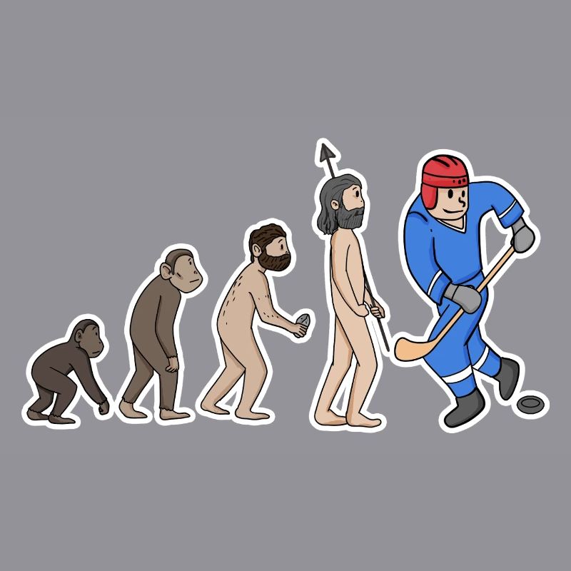 Evolution Eishockeyspieler 