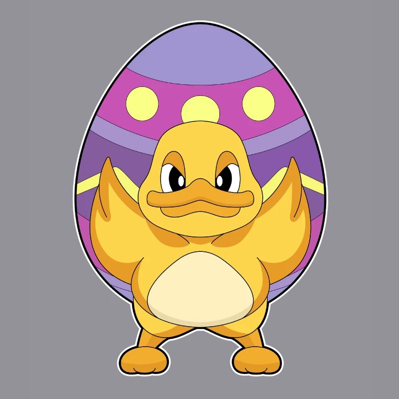 Duck Easter Easter Egg