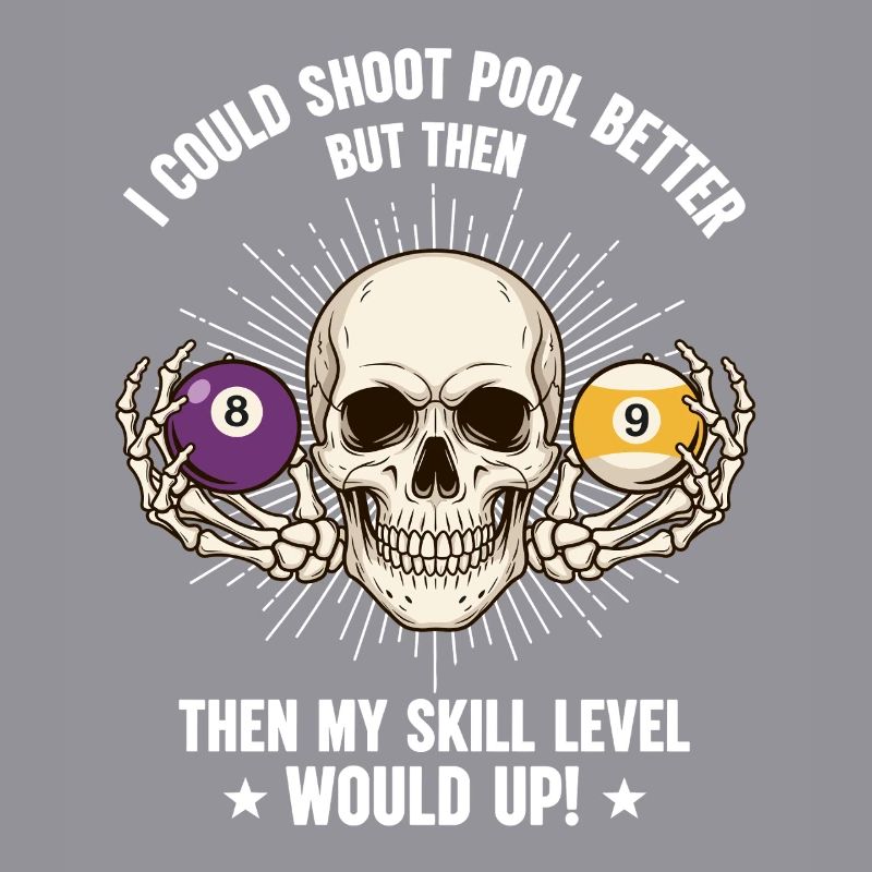 Table de billard de billard Billard Billard Spool Skull