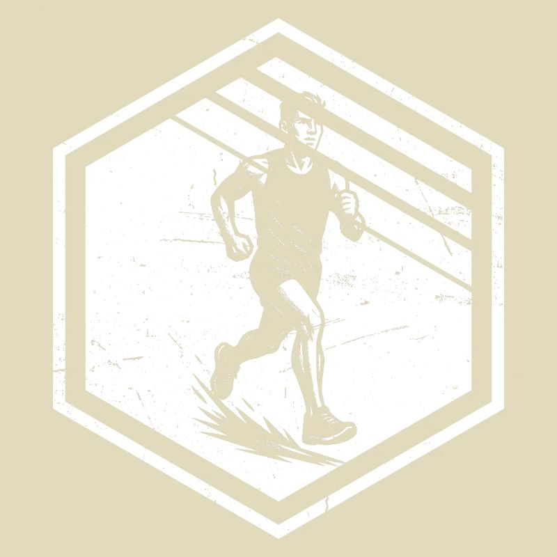 Modernes Running Artwork