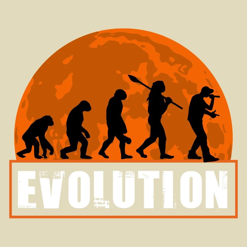 Funny Human Evolution Rapper