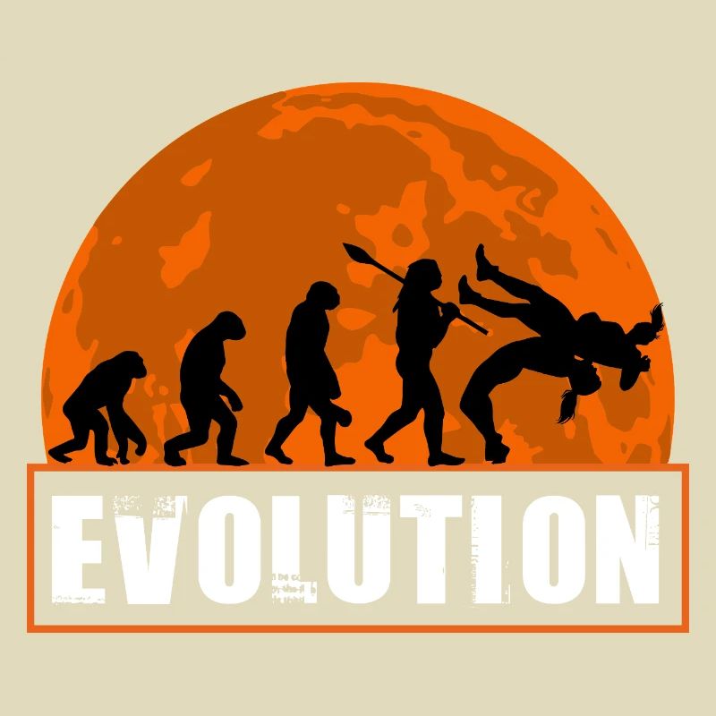 Évolution du catch Drôle de combattant MMA Grappling