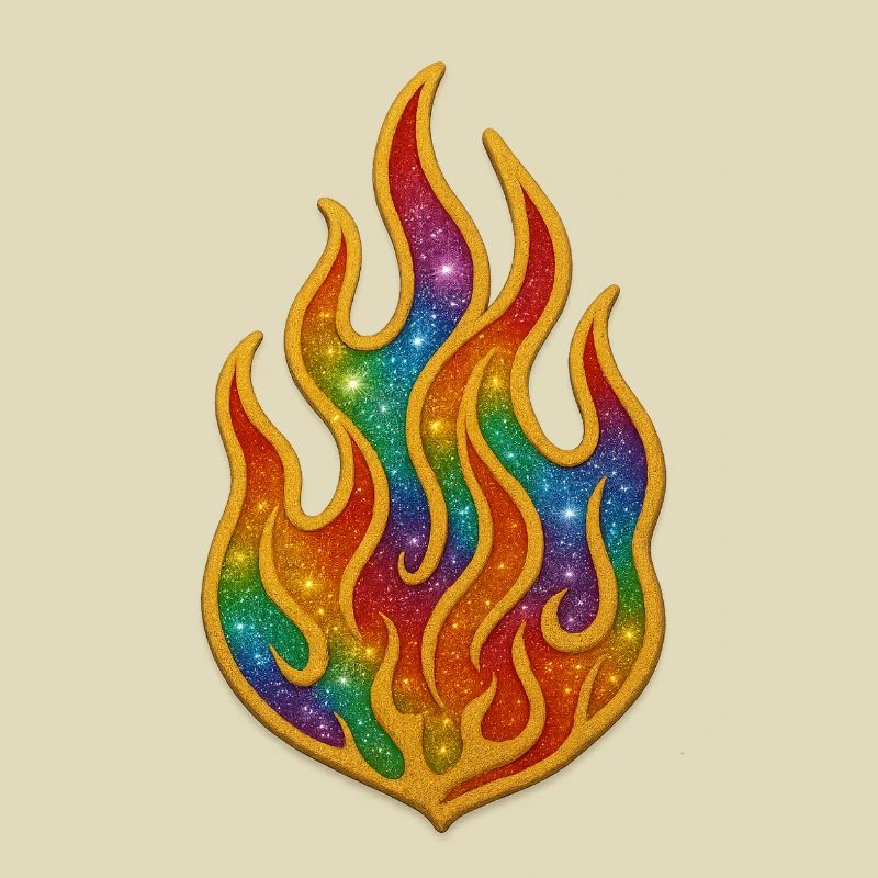 Rainbow Fire Patch