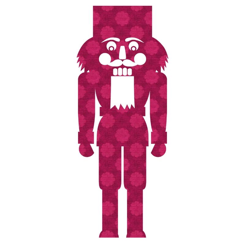 Nutcracker Christmas Decoration Texture Pattern