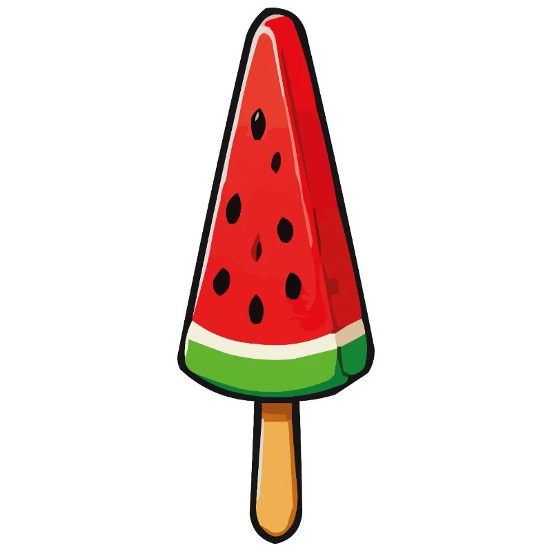 Watermelon Popsicles
