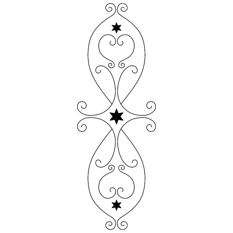 Symmetrical Star Pattern