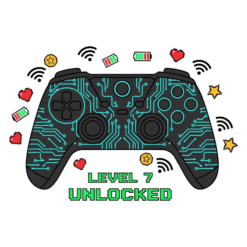 Level 7 Unlocked Gamer Controller