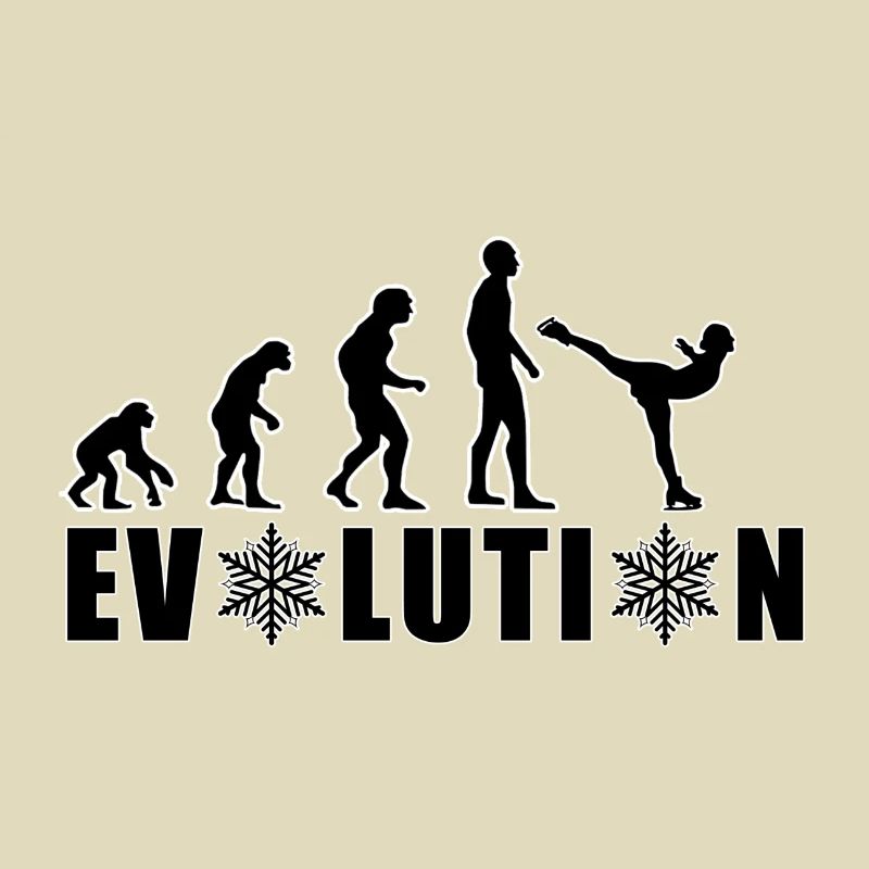 EVOLUTION EISKUNSTLAUF WINTER SCHNEE