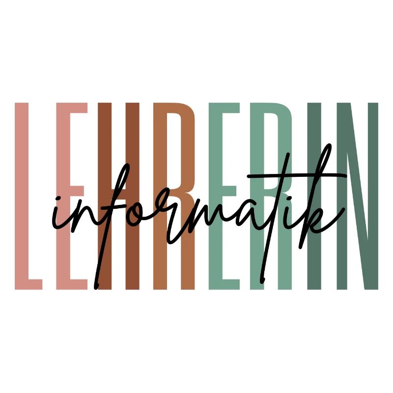 Lehrerin Informatik Informatiklehrerin Geschenk