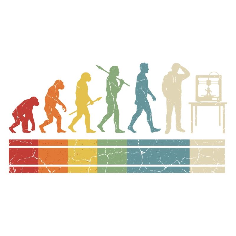 3D Druck Evolution – Vintage Maker Design