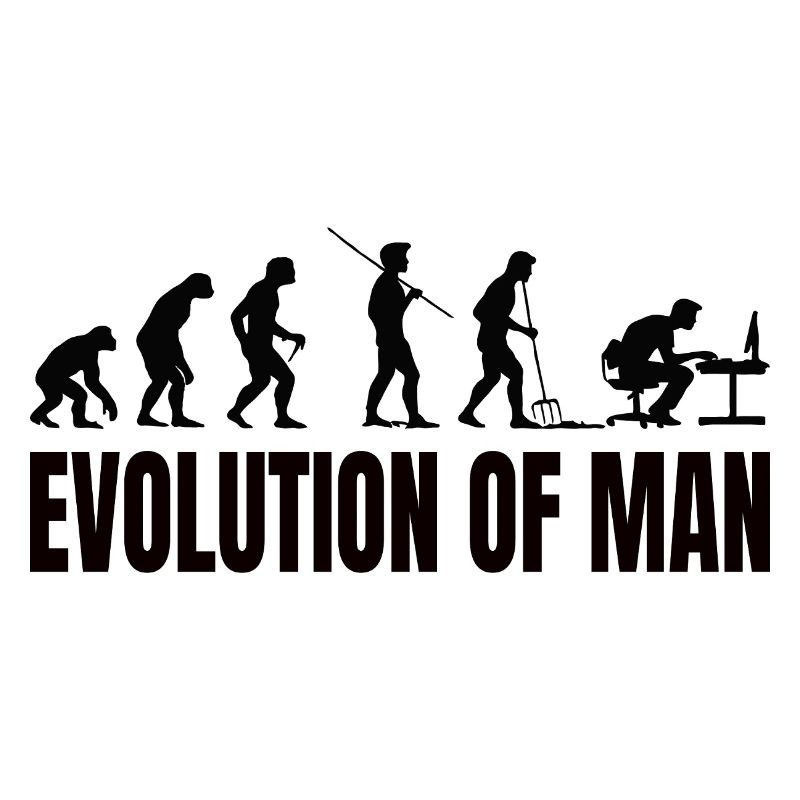 Programmierer Computerfreak Evolution