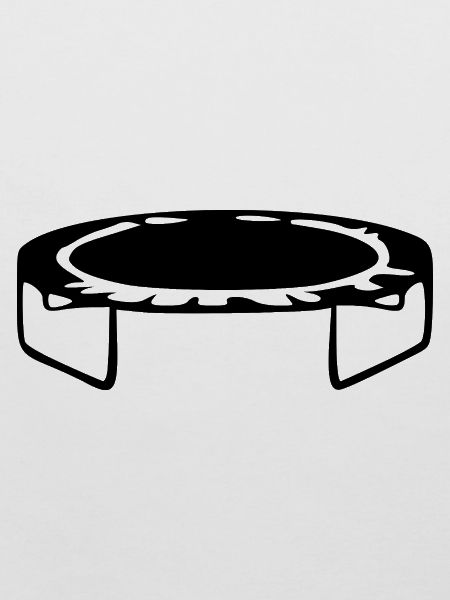 Trampolin springen Geschenk