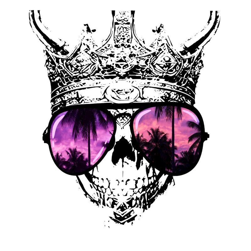 Hipster Skull King