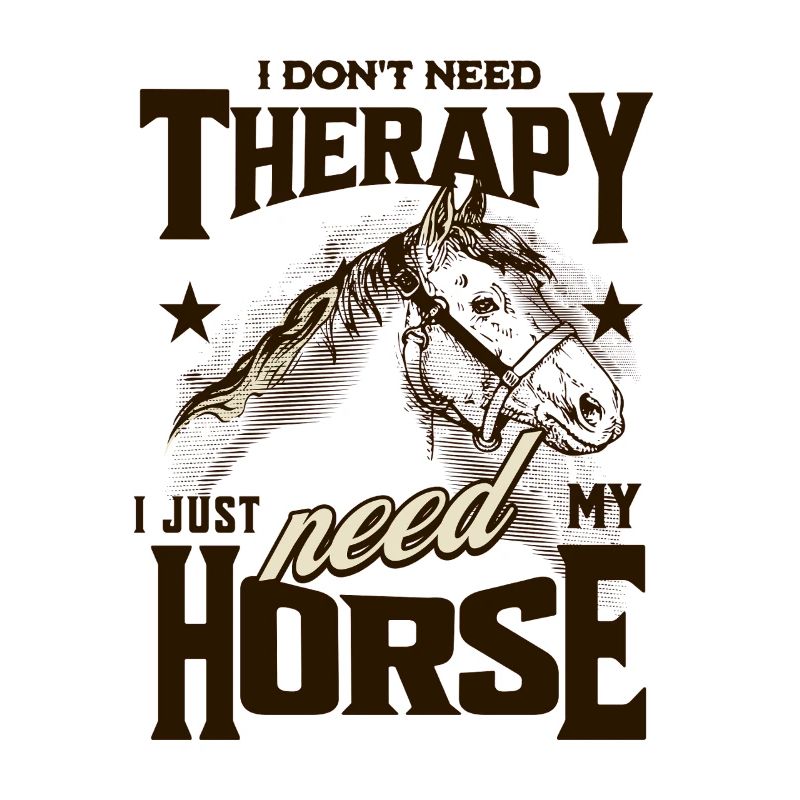 Pferdetherapie-Humor