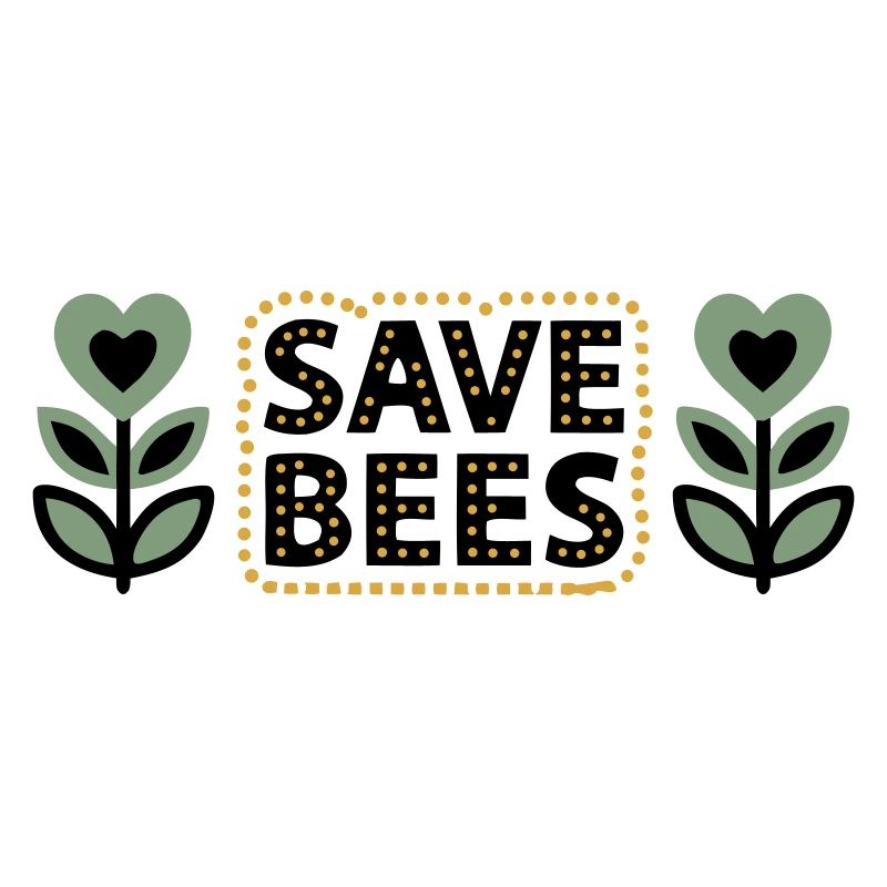 Save Bees Bees Flowers Conservation Beekeeper