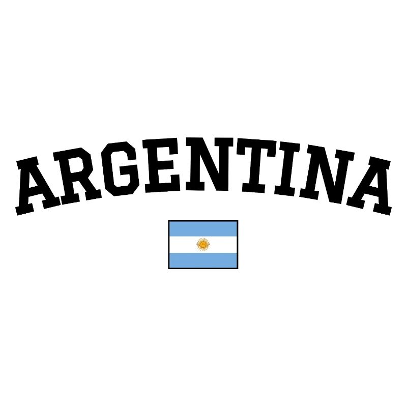 Drapeau argentin Noir