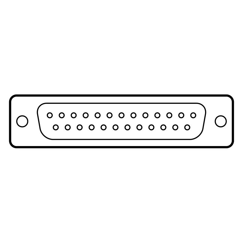 DB 25 Connector Parallel, Printer
