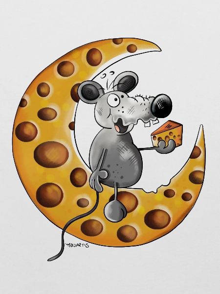 La souris Amour fromage