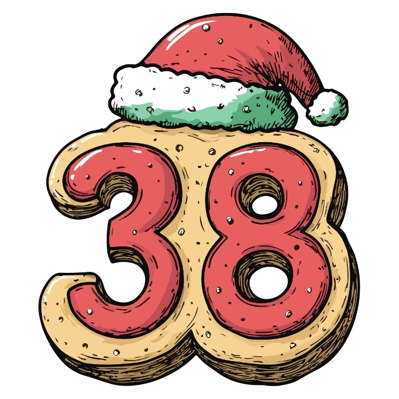 38 Numéro Biscuit Noël