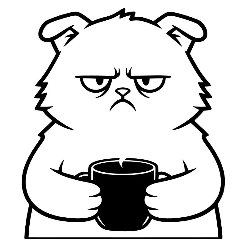 Plan du café Nasty Cat