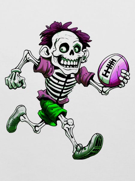 Skelett Rugby