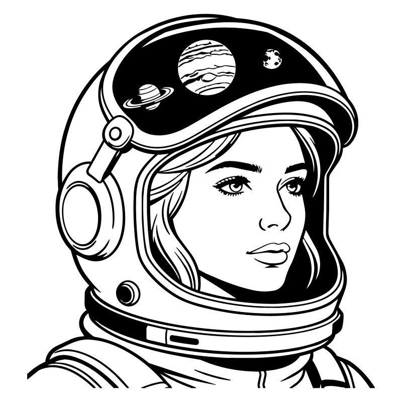 Femme de l’espace