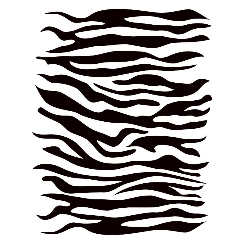 Zebra pattern black