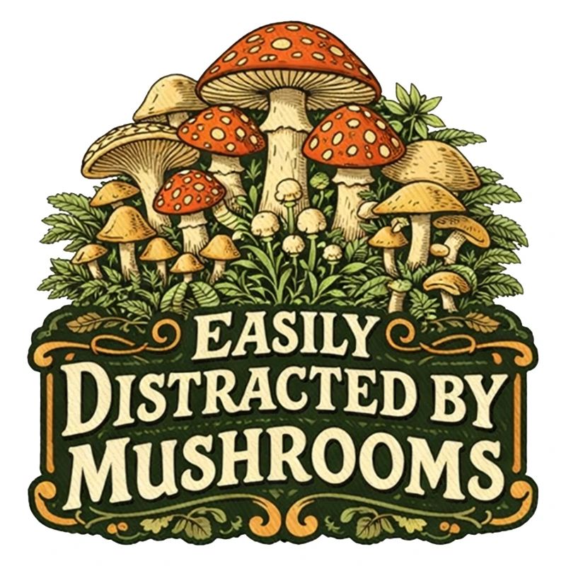 Easily Distracted by Mushrooms